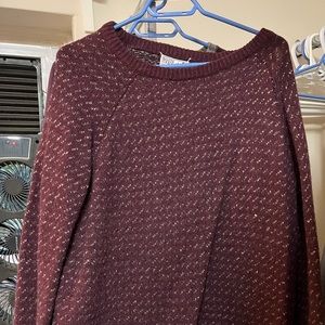 Roots cabin sweater